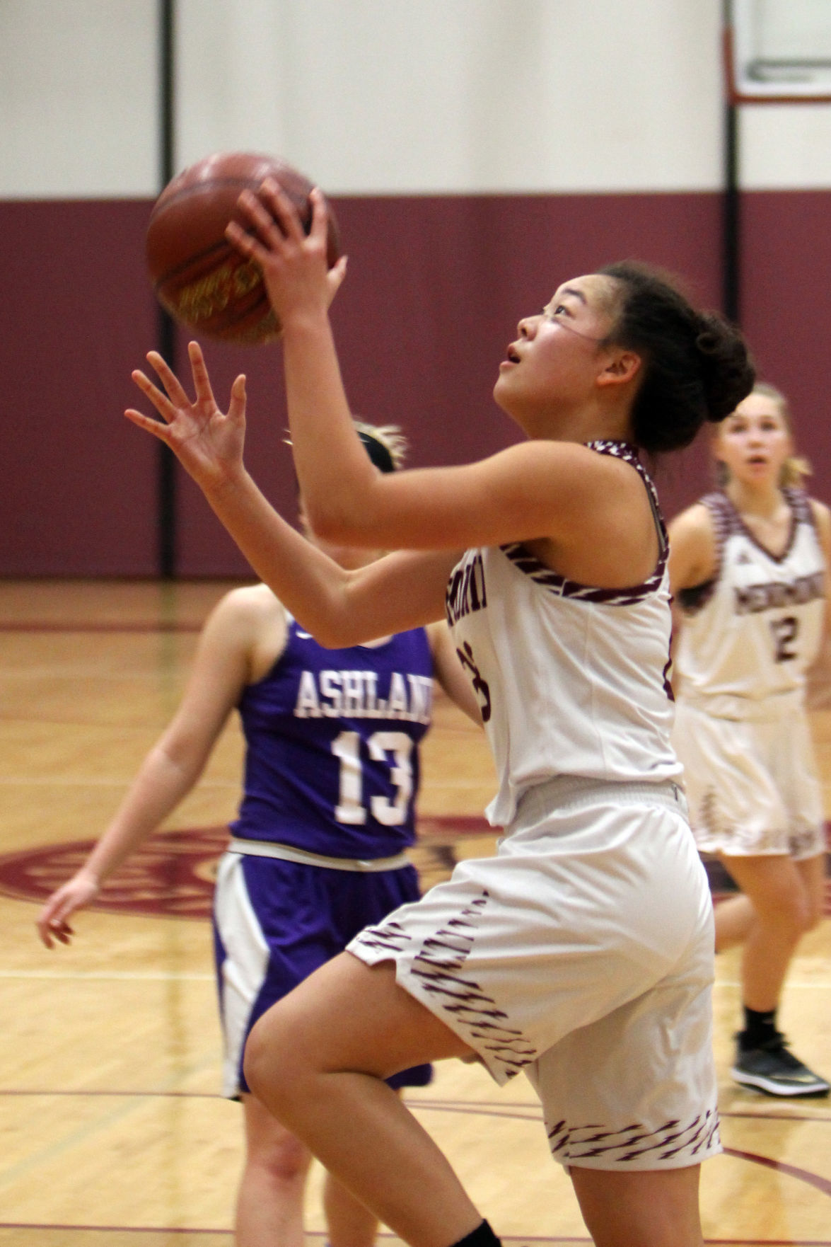 Ashland at Menomonie girls basketball 12-27-19